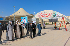 آماده سازی مواکب در بین‌الحرمین شیراز جهت مراسم اربعین