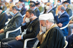 مراسم ارتحال آیت الله مصباح یزدی در شیراز