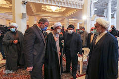 مراسم ارتحال آیت الله مصباح یزدی در شیراز