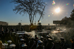 استقبال از پیكرهای مطهر ۱۵ شهید دوران دفاع مقدس - شیراز