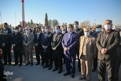 استقبال از پیكرهای مطهر ۱۵ شهید دوران دفاع مقدس - شیراز