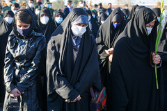 استقبال از پیكرهای مطهر ۱۵ شهید دوران دفاع مقدس - شیراز