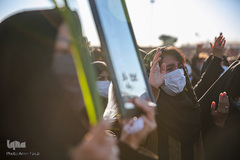 استقبال از پیكرهای مطهر ۱۵ شهید دوران دفاع مقدس - شیراز