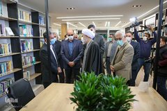 افتتاح کتابخانه تخصصی مرکز پژوهش‌های شورای شیراز