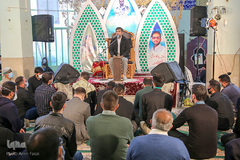 مراسم گرامیداشت شهید محسن جعفری از شهدای مدافع امنیت - شیراز