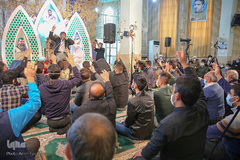 مراسم گرامیداشت شهید محسن جعفری از شهدای مدافع امنیت - شیراز