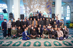 مراسم گرامیداشت شهید محسن جعفری از شهدای مدافع امنیت - شیراز