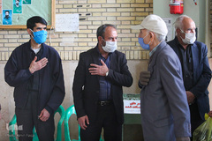 مراسم گرامیداشت شهید محسن جعفری از شهدای مدافع امنیت - شیراز