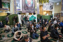 مراسم گرامیداشت شهید محسن جعفری از شهدای مدافع امنیت - شیراز