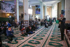 مراسم گرامیداشت شهید محسن جعفری از شهدای مدافع امنیت - شیراز