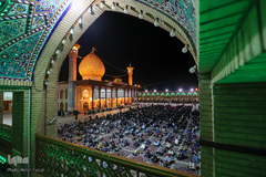 مناجات شبانه در حرم مطهر شاهچراغ(ع)‎