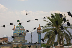 توزیع بسته معیشتی در مسجد نصیرالملک شیراز