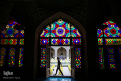 توزیع بسته معیشتی در مسجد نصیرالملک شیراز