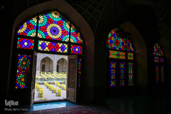 توزیع بسته معیشتی در مسجد نصیرالملک شیراز