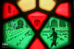 توزیع بسته معیشتی در مسجد نصیرالملک شیراز