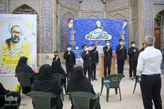 توزیع بسته معیشتی در مسجد نصیرالملک شیراز