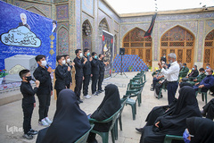 توزیع بسته معیشتی در مسجد نصیرالملک شیراز