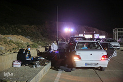 احیای شب نوزدهم رمضان در خودرو