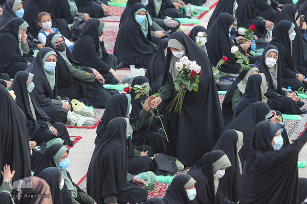 گلباران حرم مطهر امین ولایت