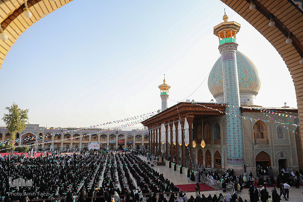 گلباران حرم مطهر امین ولایت