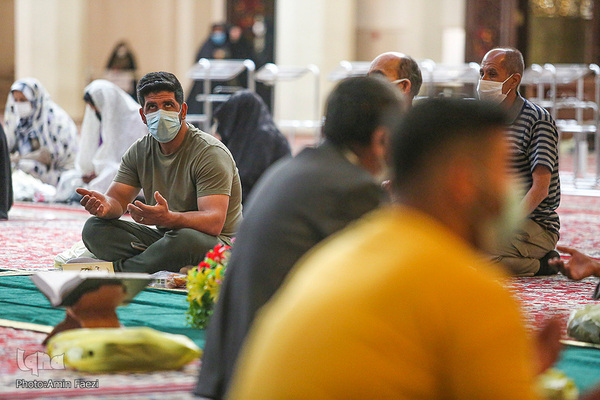 قرائت خطبه غدیر در حرم مطهر شاهچراغ(ع)