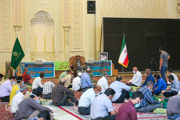 قرائت خطبه غدیر در حرم مطهر شاهچراغ(ع)