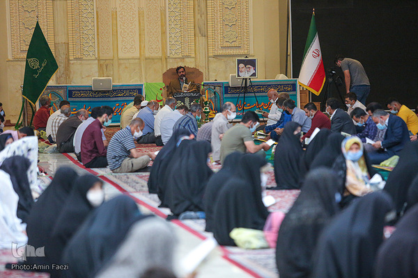 قرائت خطبه غدیر در حرم مطهر شاهچراغ(ع)