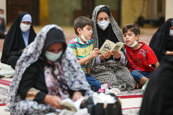 قرائت خطبه غدیر در حرم مطهر شاهچراغ(ع)