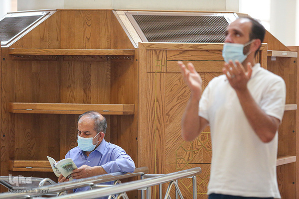 قرائت خطبه غدیر در حرم مطهر شاهچراغ(ع)