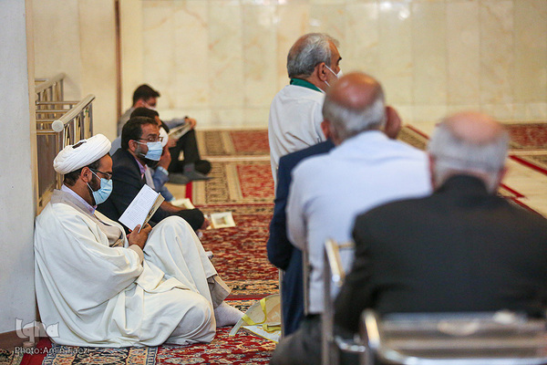 قرائت خطبه غدیر در حرم مطهر شاهچراغ(ع)