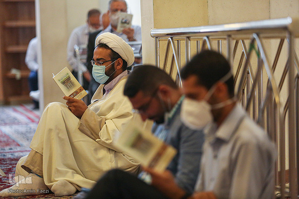 قرائت خطبه غدیر در حرم مطهر شاهچراغ(ع)