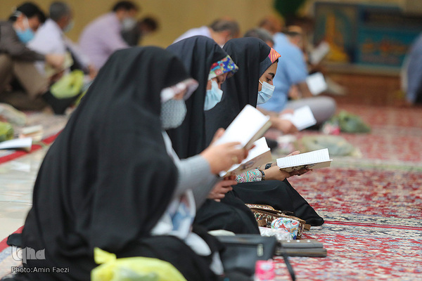 قرائت خطبه غدیر در حرم مطهر شاهچراغ(ع)