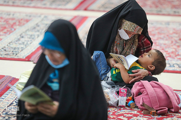 قرائت خطبه غدیر در حرم مطهر شاهچراغ(ع)