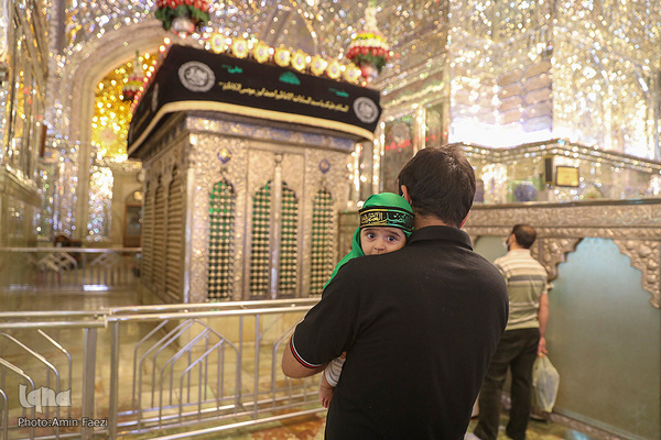 همایش شیرخوارگان حسینی در حرم مطهر شاهچراغ(ع)‎‎