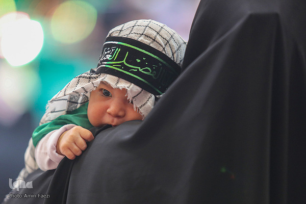 همایش شیرخوارگان حسینی در حرم مطهر شاهچراغ(ع)‎‎