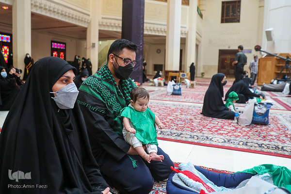 همایش شیرخوارگان حسینی در حرم مطهر شاهچراغ(ع)‎‎