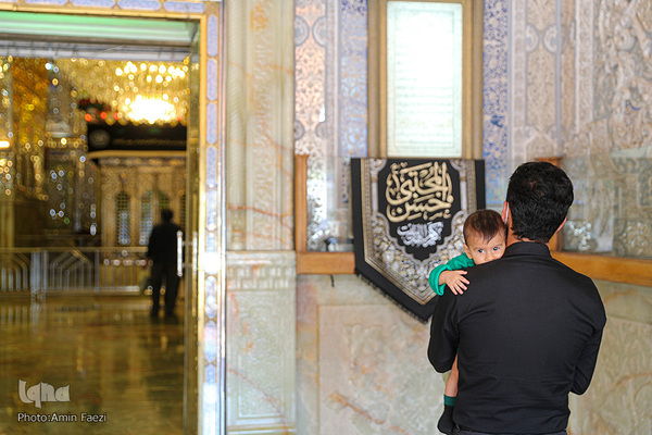 همایش شیرخوارگان حسینی در حرم مطهر شاهچراغ(ع)‎‎