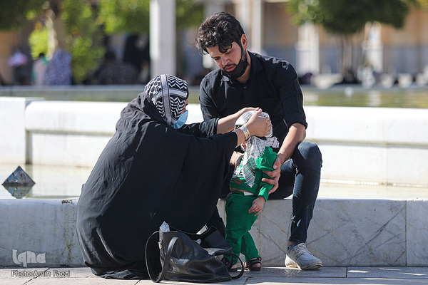 همایش شیرخوارگان حسینی در حرم مطهر شاهچراغ(ع)‎‎