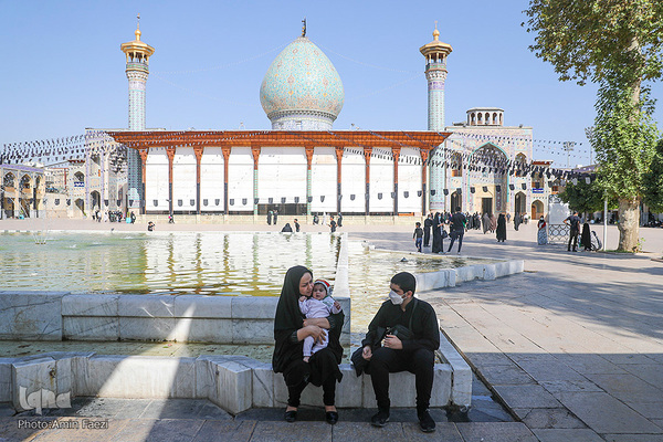 همایش شیرخوارگان حسینی در حرم مطهر شاهچراغ(ع)‎‎