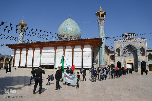 همایش شیرخوارگان حسینی در حرم مطهر شاهچراغ(ع)‎‎