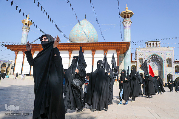 همایش شیرخوارگان حسینی در حرم مطهر شاهچراغ(ع)‎‎