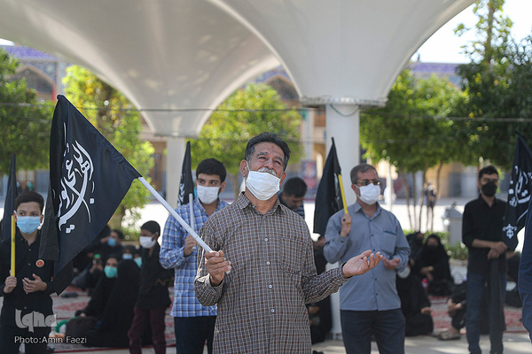 همایش شیرخوارگان حسینی در حرم مطهر شاهچراغ(ع)‎‎