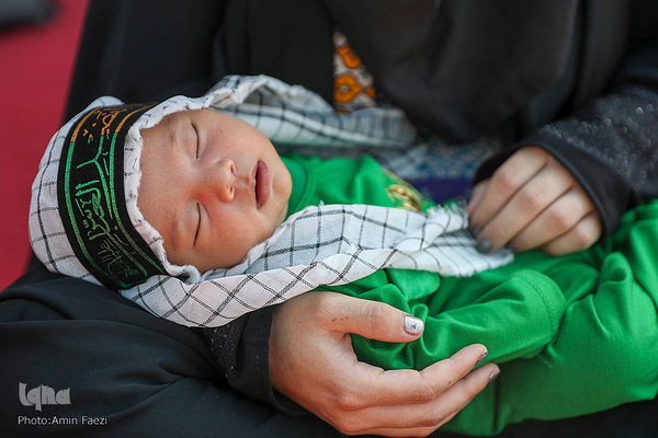 همایش شیرخوارگان حسینی در حرم مطهر شاهچراغ(ع)‎‎