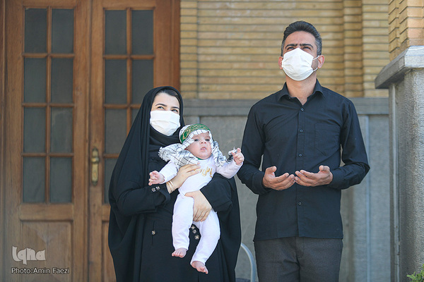 همایش شیرخوارگان حسینی در حرم مطهر شاهچراغ(ع)‎‎