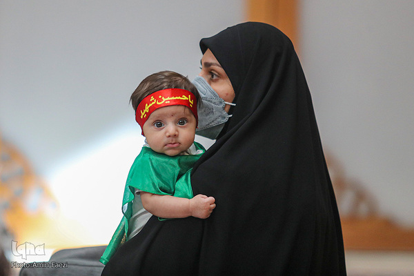 همایش شیرخوارگان حسینی در حرم مطهر شاهچراغ(ع)‎‎