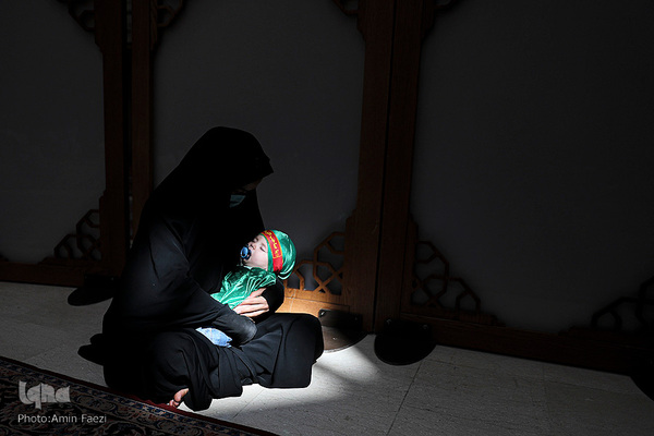 همایش شیرخوارگان حسینی در حرم مطهر شاهچراغ(ع)‎‎