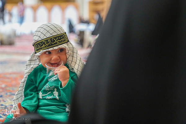 همایش شیرخوارگان حسینی در حرم مطهر شاهچراغ(ع)‎‎