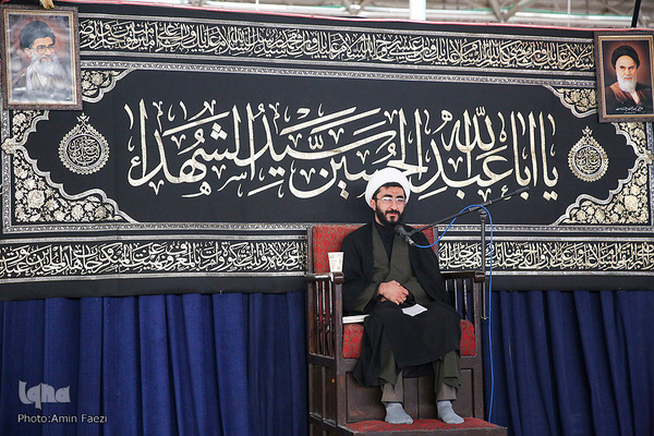 مراسم روضه خوانی صبح عاشورا ۱۴۰۰ در مسجد شهدای شیراز‎‎