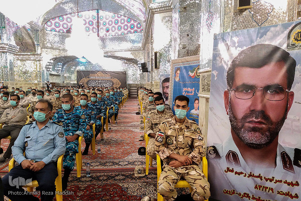 همایش تکریم و بزرگداشت روز سرباز در سومین حرم اهل بیت