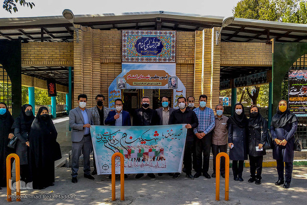 میثاق دوباره جهادگران فارس با شهدا‎‎